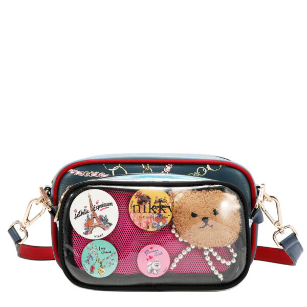 Torba fashion NIKKY Multi FW26 21,5x12x5cm NK13246-MC P12