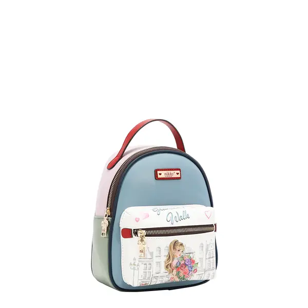 249154-EC Ruksak,torba,novčanik set NIKKY GlamorousWalkWhite FW26 NK13247-GWK-WH P12