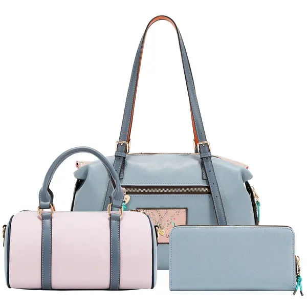 249155-EC Torba x2,novčanik set NIKKY Love Chain FW26 NK13248-LCN P12