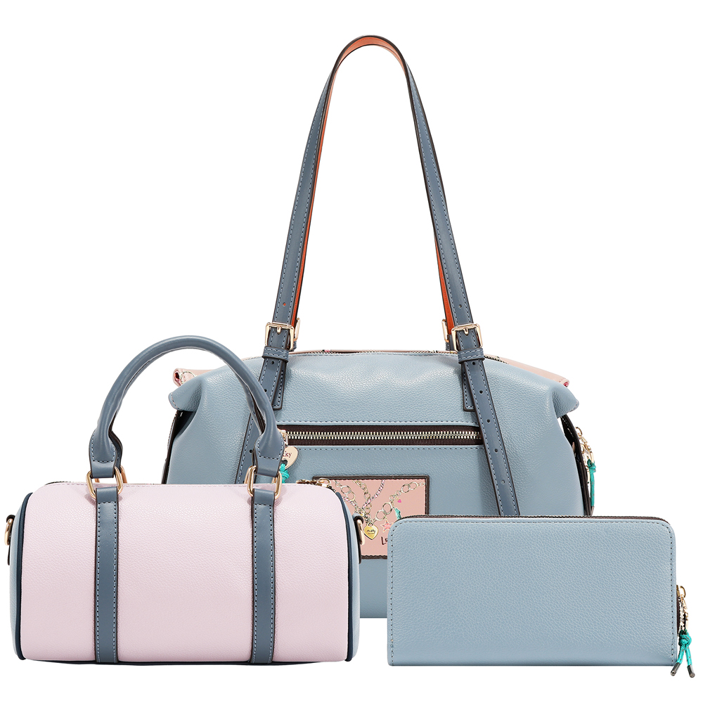 249155-EC Torba x2,novčanik set NIKKY Love Chain FW26 NK13248-LCN P12