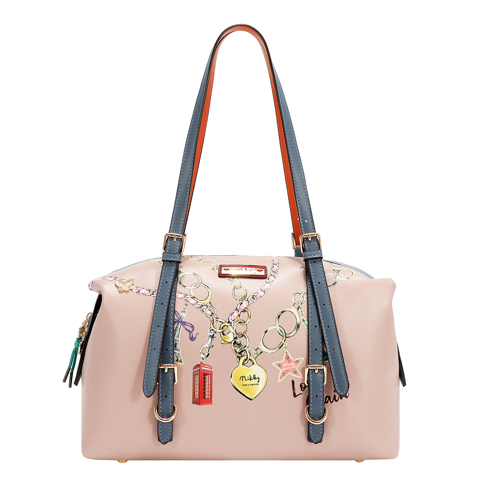 249155-EC Torba x2,novčanik set NIKKY Love Chain FW26 NK13248-LCN P12