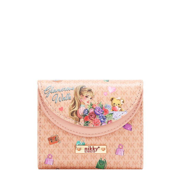 Novčanik fashion NIKKY GlamorousWalkPink FW26 11x9,5x2cm NK25056-GWK-PK P48