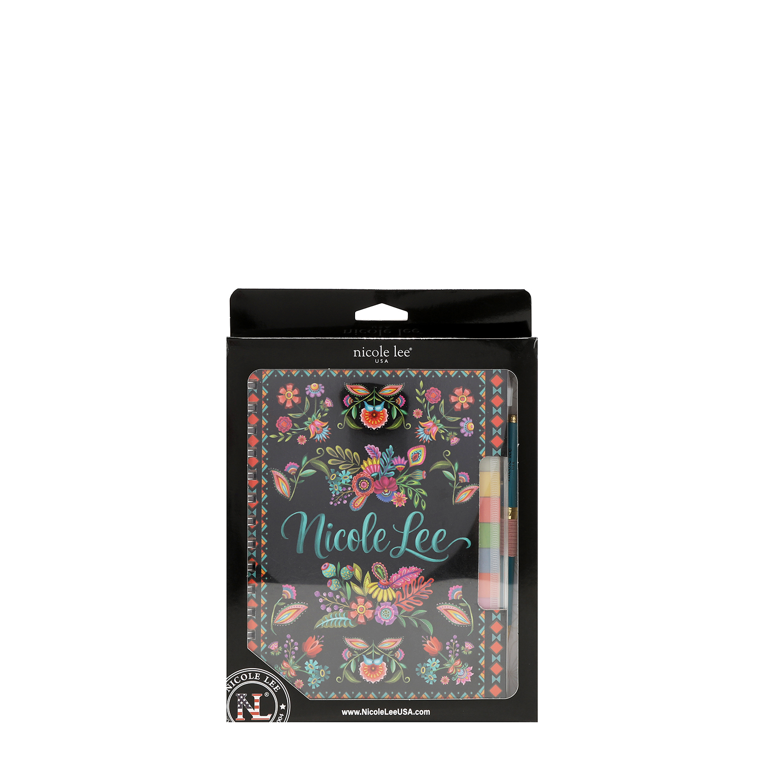249185-EC Notes spiralni s kem. olovkom NL Keep Dreamin FW26 17x21x2cm NT8001-KDG P48