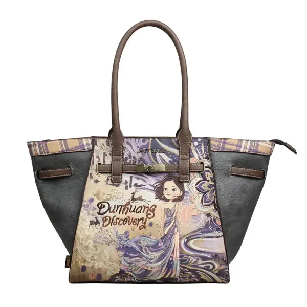 Torba fashion Janet FW26 The Silk Road 48x13x30cm J-228 P12