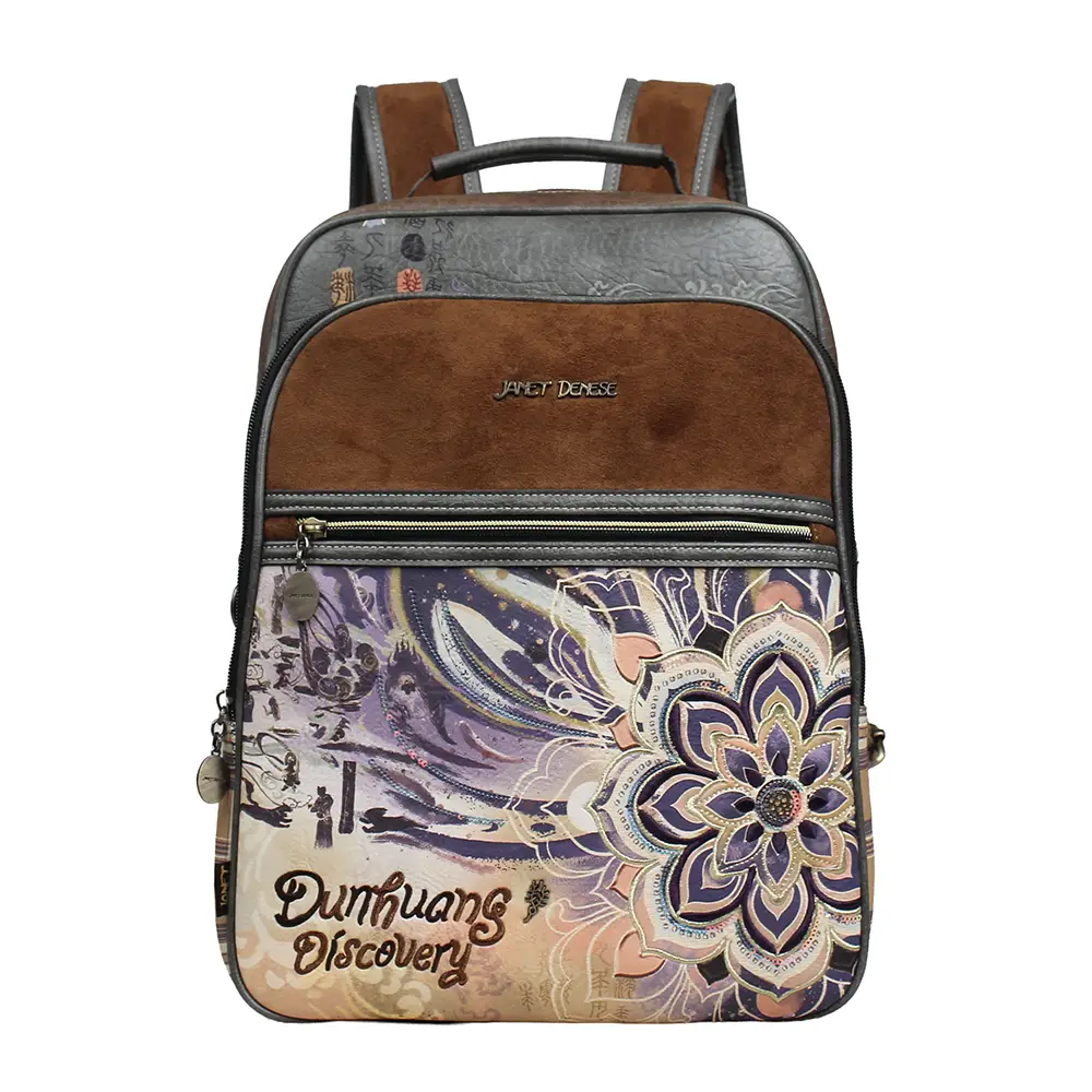 249275-EC Ruksak fashion Janet FW26 The Silk Road 31x14.5x37cm J-231 P16