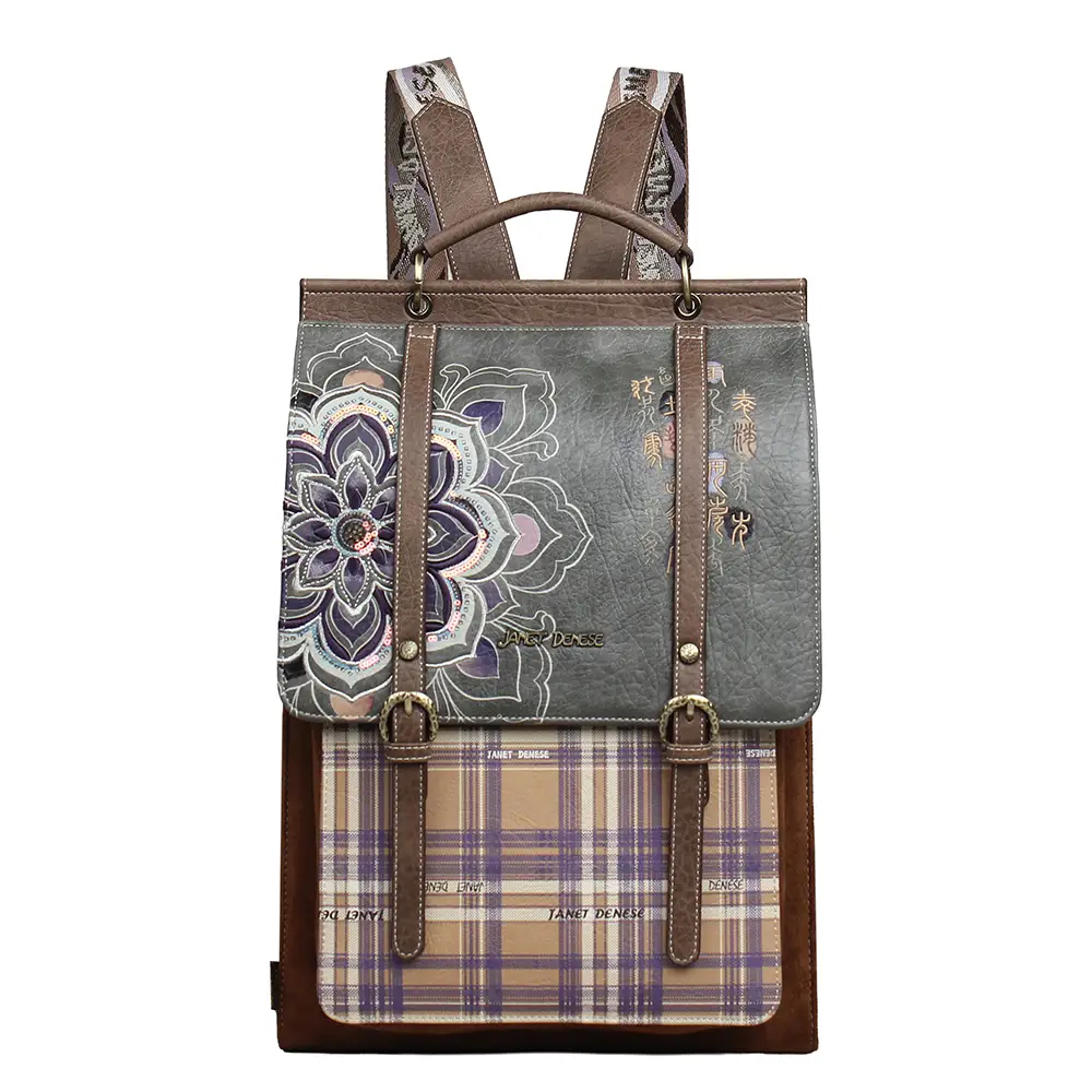 249276-EC Ruksak fashion Janet FW26 The Silk Road 29x10.5x42.5cm J-229 P14