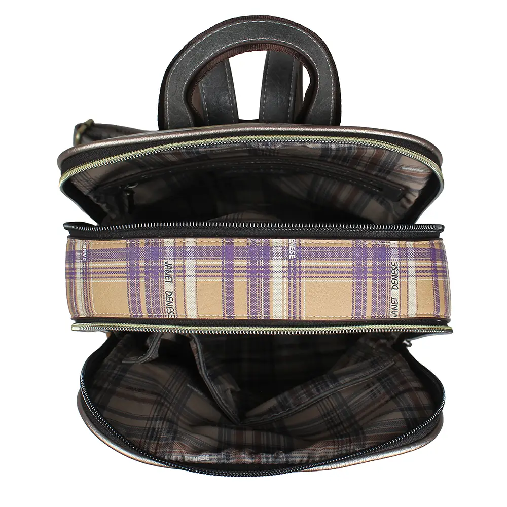 249277-EC Ruksak vrećasti Janet FW26 The Silk Road 34x6x40cm J-230 P20