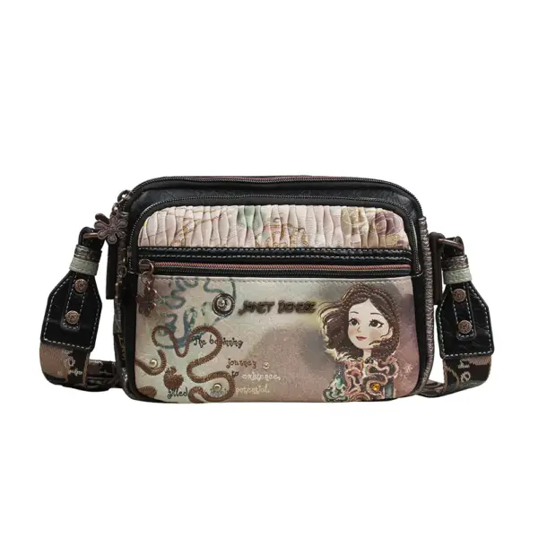 Torba fashion Janet FW26 Under The Sea 24.5x9x17cm J-205A P36