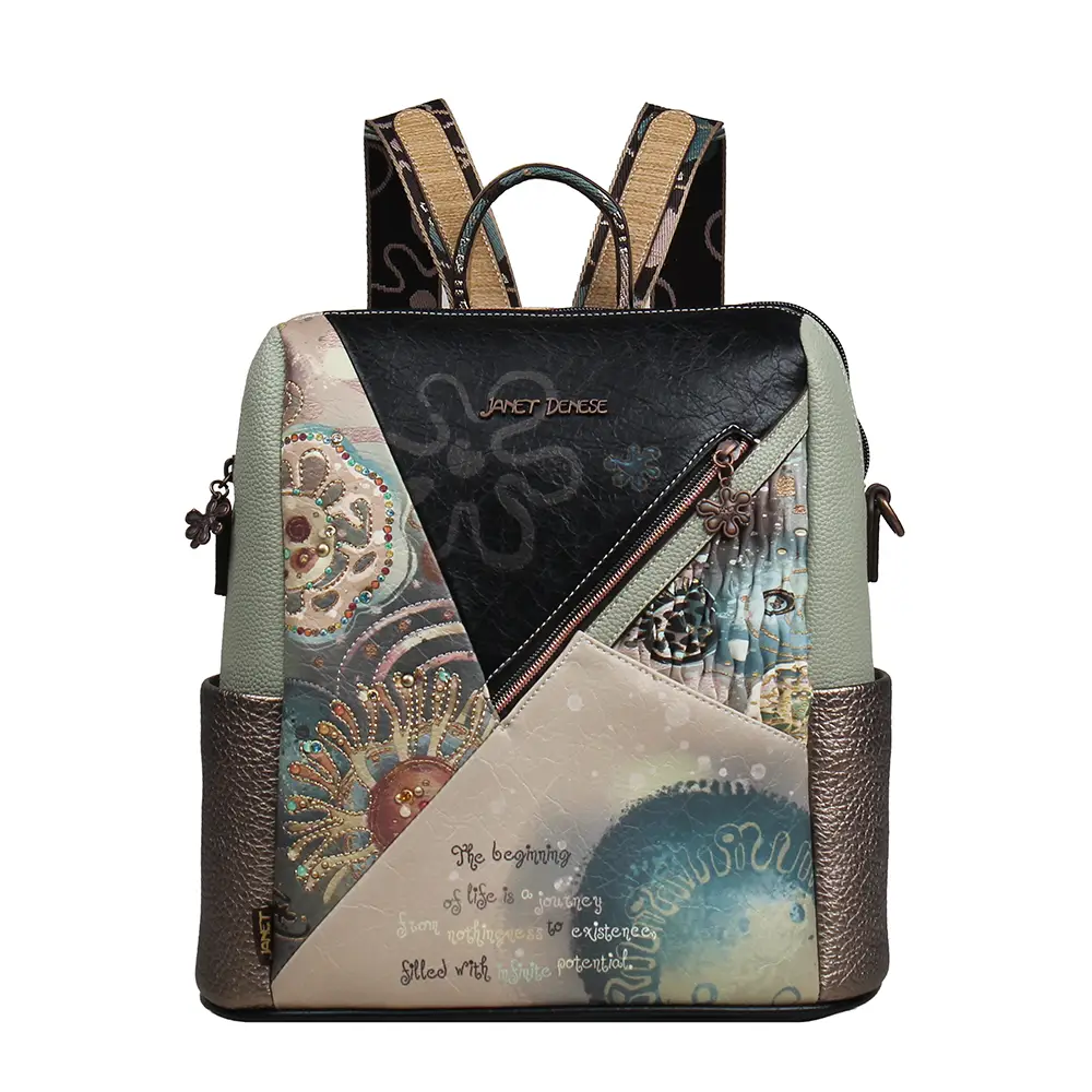 249308-EC Ruksak fashion Janet FW26 Under The Sea 31x14x31cm J-156B P16