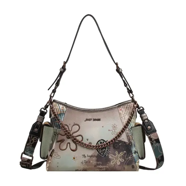 Torba fashion Janet FW26 Under The Sea 31x13x24cm J-135B P16
