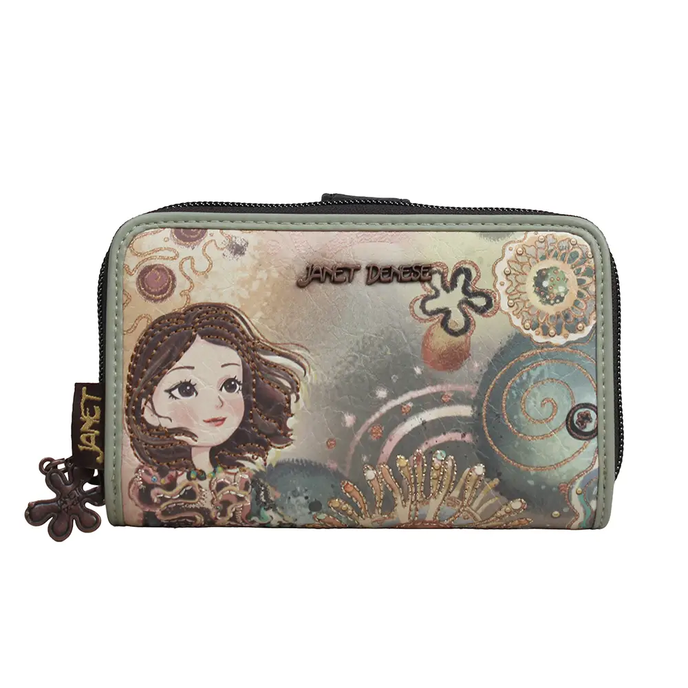249318-EC Novčanik fashion Janet FW26 Under The Sea 15.5x4x9.5cm JW-004J P30
